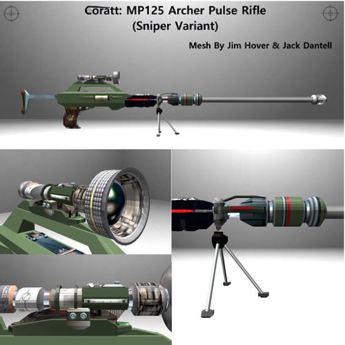 Archer Pulse Rifle Sniper Variant preview image